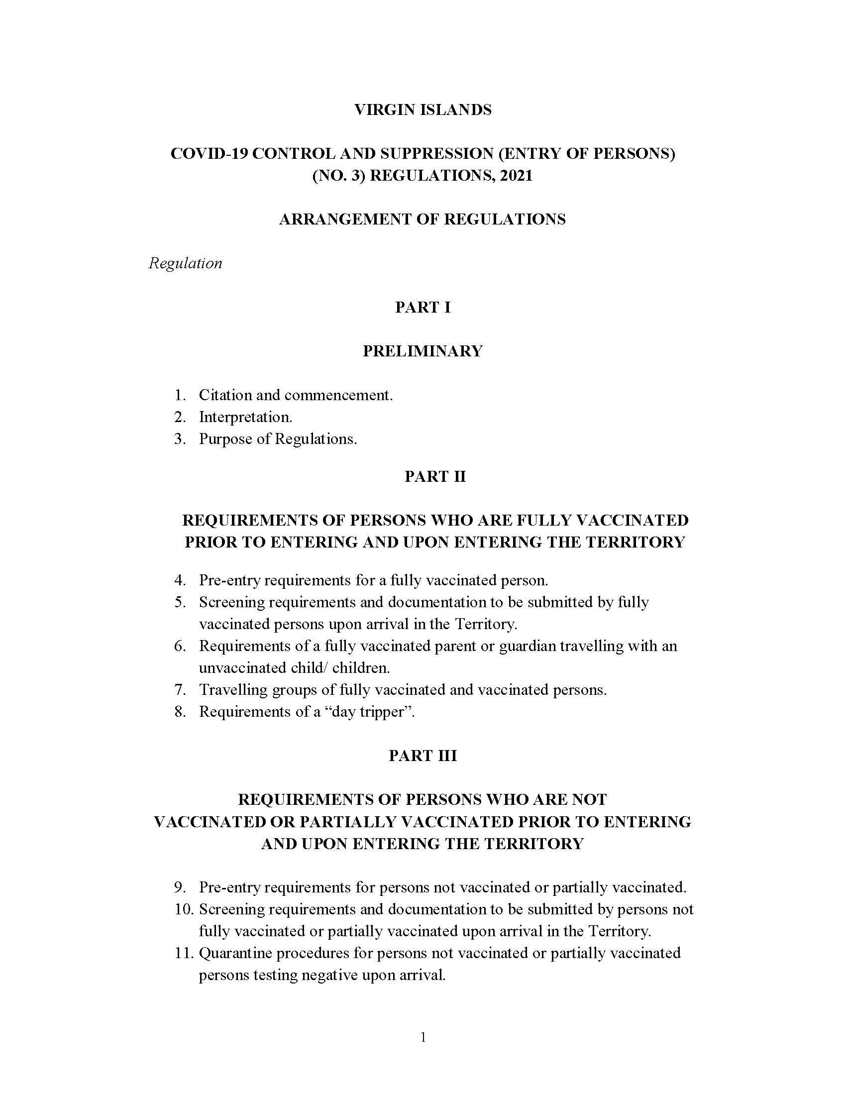 Attached picture SI No 55 of 2021 -- COVID-19 Control and Suppression (Entry of Persons) (No. 3) Regulations, 2021_Page_01.jpg